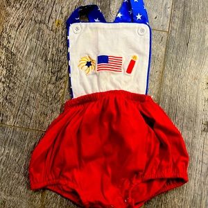 4th of July Romper